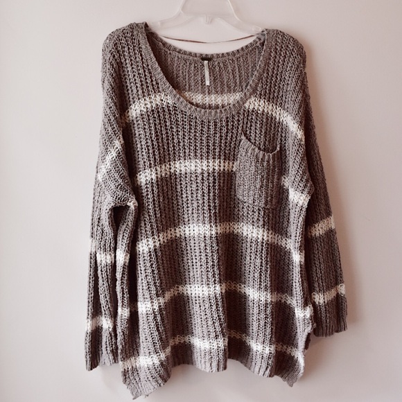Free People Sweaters - Free People Greenwich Village Striped Sweater